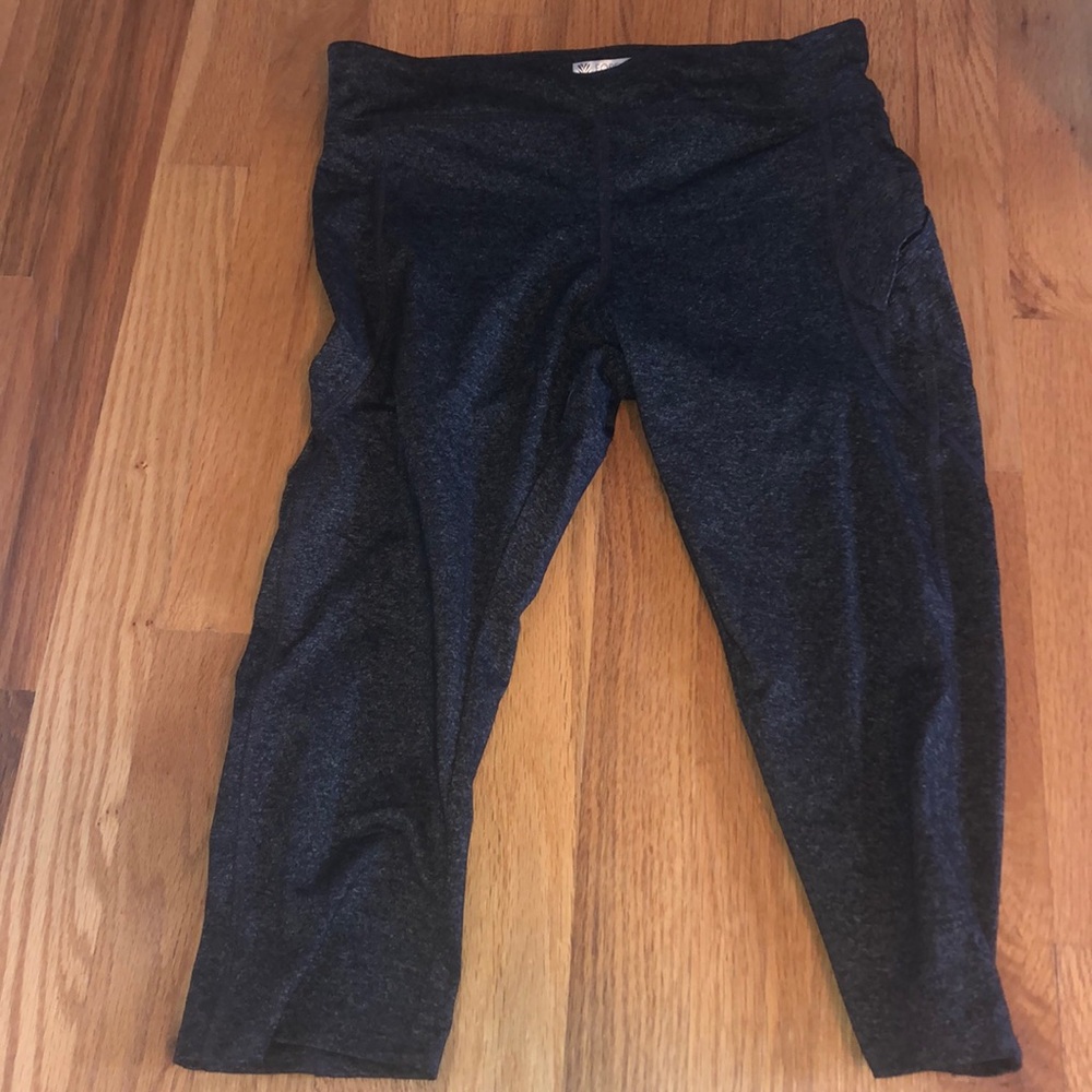 Gray leggings